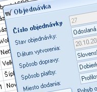 Modul objednávky